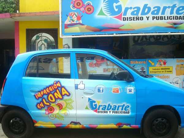 Fotografia tomada fuera de Grabarte - Impresora digital en Tamazunchale, S.L.P.
